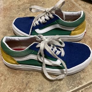 Vans Old Skool Yacht‎ Club Skate Shoe US Kids 13 Multicolor
